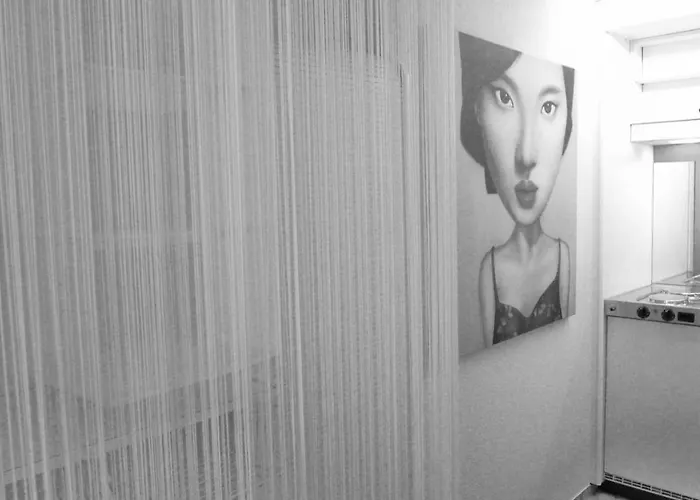 Pedestrian Area Close To Bahnhofstrasse