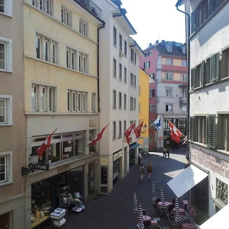 Pedestrian Area Close To Bahnhofstrasse *